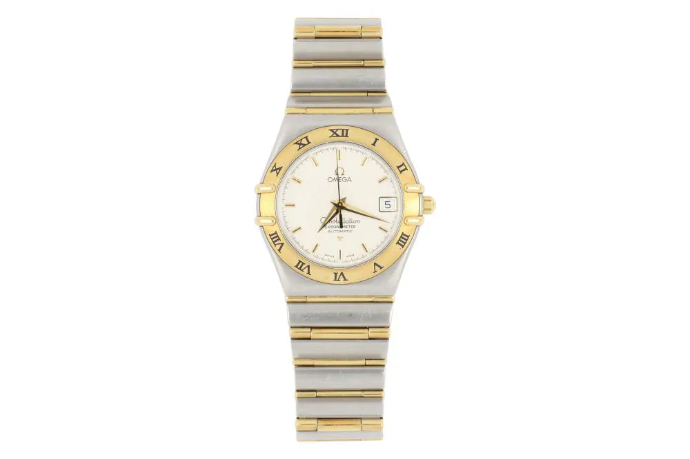 Omega Constellation 1202.30 35mm Yellow gold and Stainless steel White 1