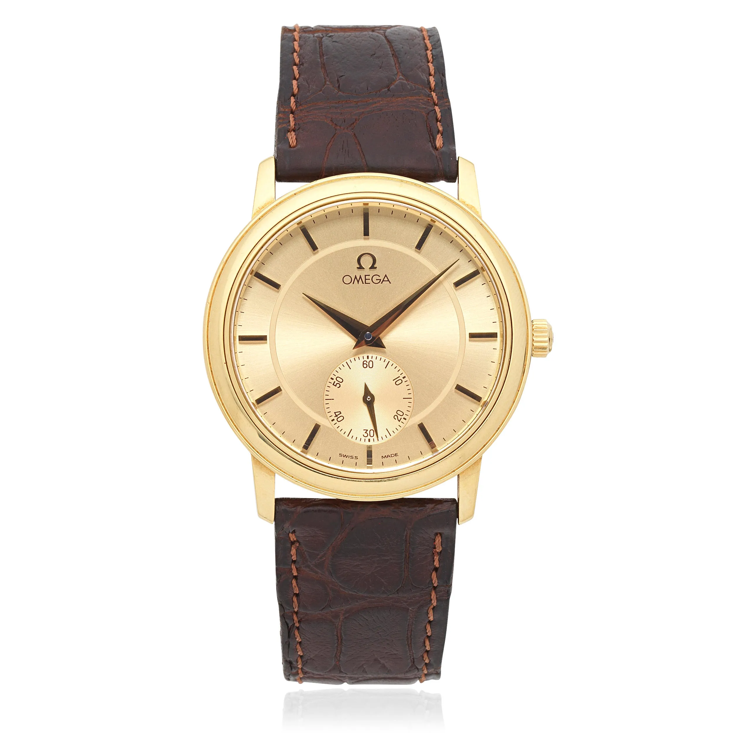 Omega De Ville 4620 34mm Yellow gold Champagne