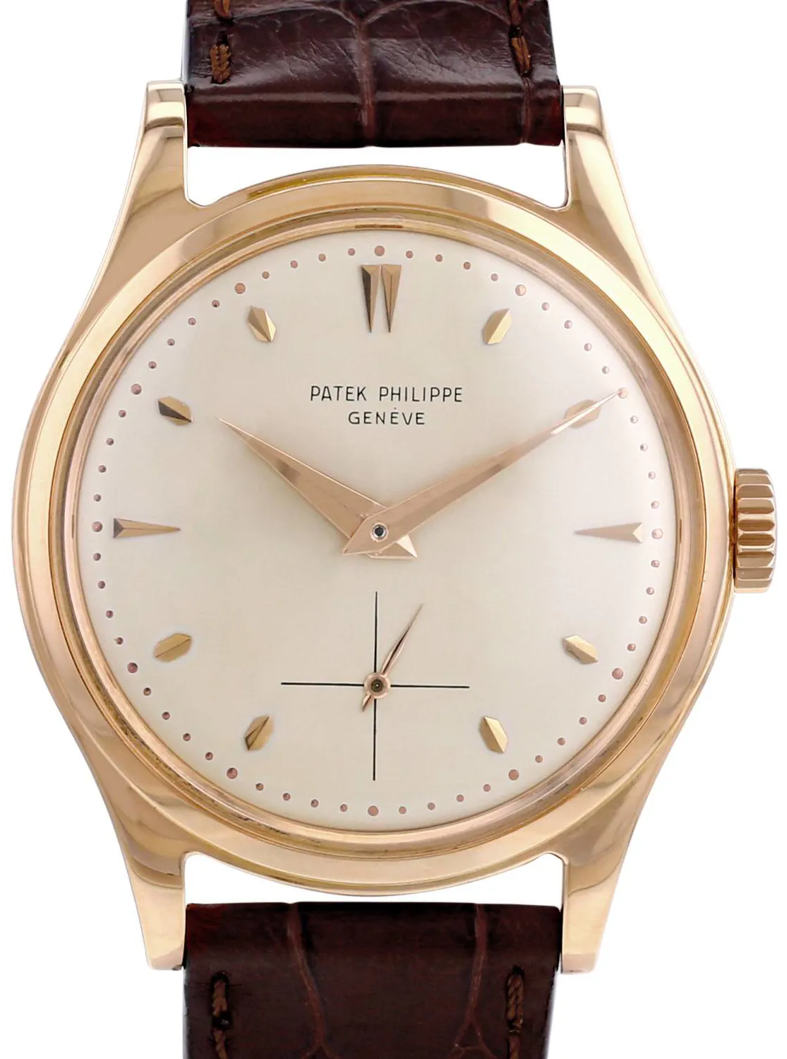 Patek Philippe Calatrava 2509 35mm Rose gold Cream