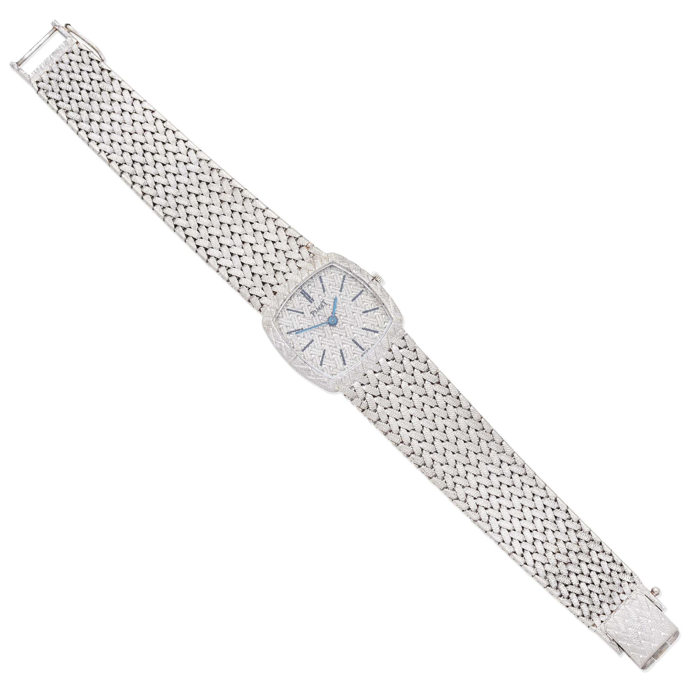 Piaget 9231 P5 23mm White gold Silver 4