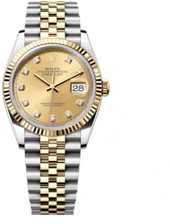 Rolex Datejust 36 126233-0017 Yellow gold and Oystersteel Golden