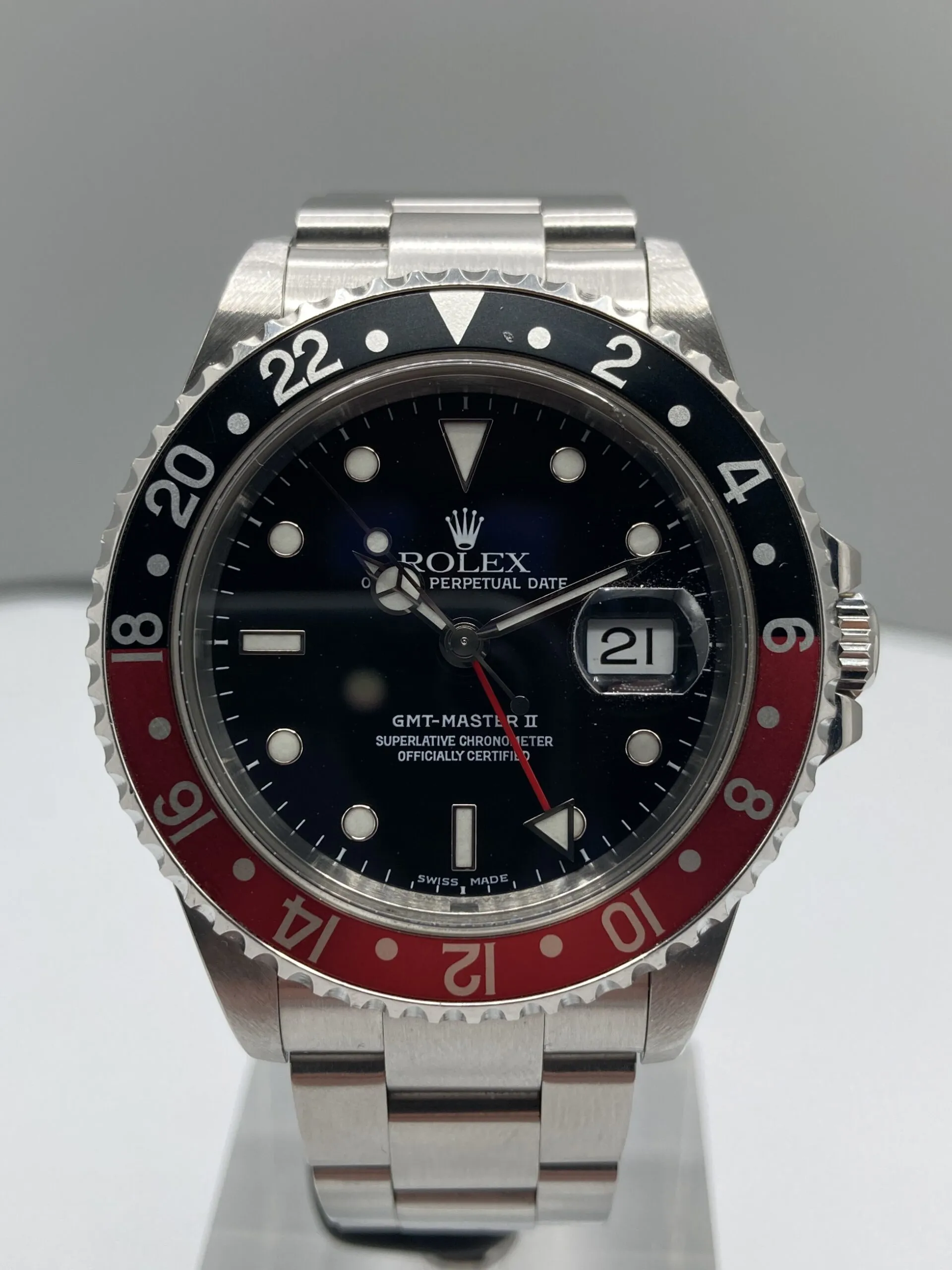 Rolex GMT-Master II 16710 40mm Stainless steel Black