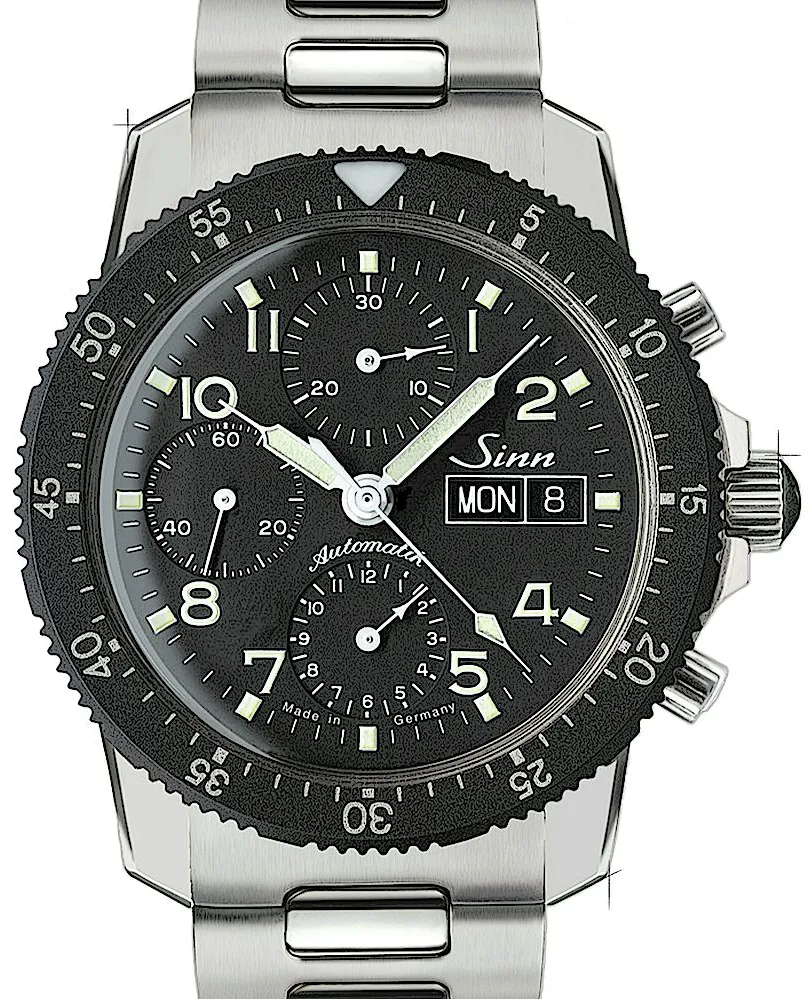 Sinn 103 103.031 41mm Edelstahl Black