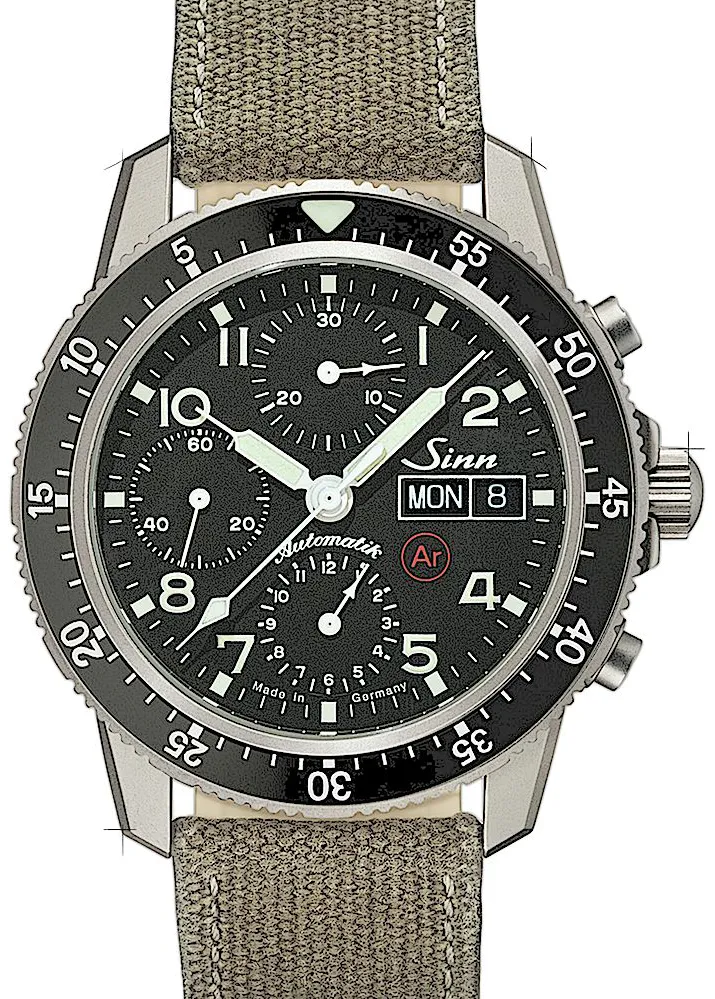 Sinn Instrument Chronographs 103TiAr 41mm Titan Black