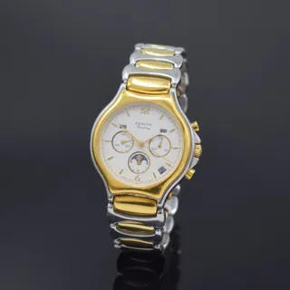 Zenith Academy 59.6000.410 Yellow gold and Stainless steel White