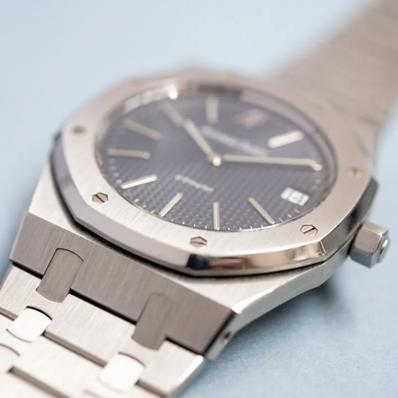 Audemars Piguet Royal Oak 15002ST 39mm Stainless steel Blue 4