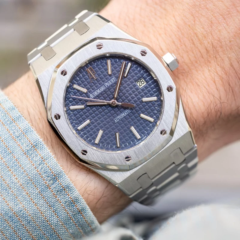 Audemars Piguet Royal Oak 15300ST 39mm Stainless steel Blue 9