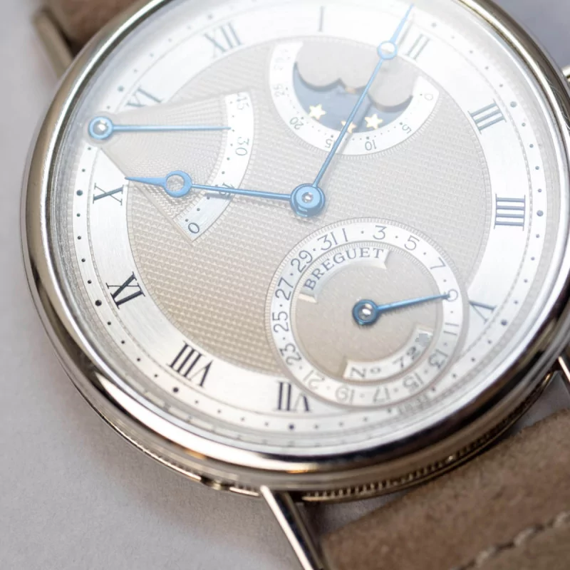 Breguet Classique 3137 36mm White gold Silver 8