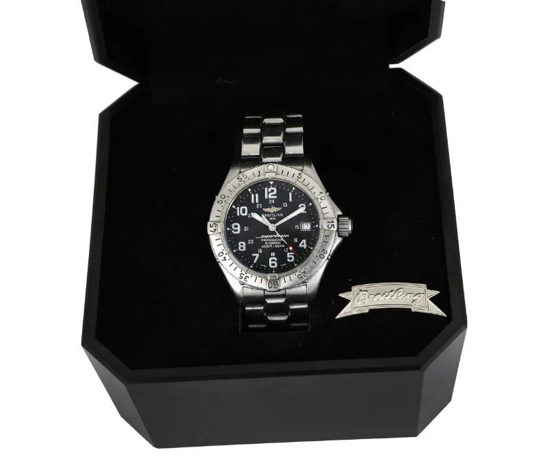 Breitling Superocean A17345 41mm Stainless steel Black 2