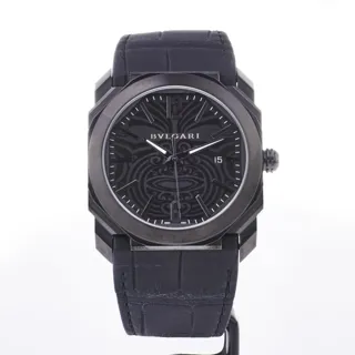 Bulgari Octo Black DLC Gray