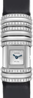 Cartier Declaration WT000450 16mm Titanium and White gold Silver