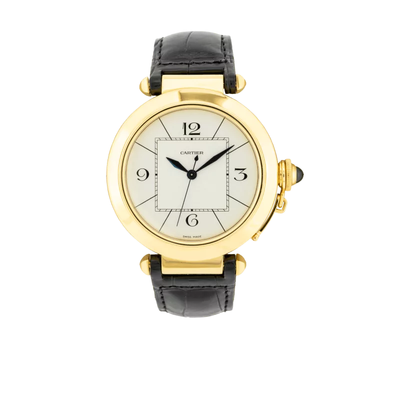 Cartier Pasha 2726 42mm Yellow gold White