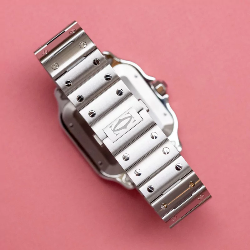 Cartier Santos de Cartier WSSA0018 40mm Stainless steel Silver 3