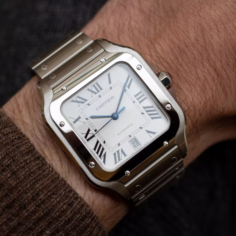 Cartier Santos de Cartier WSSA0018 40mm Stainless steel Silver 8