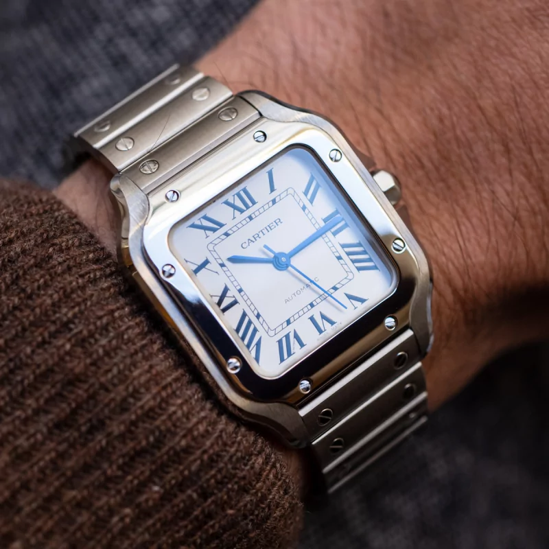 Cartier Santos WSSA0029 36mm Stainless steel Silver 9