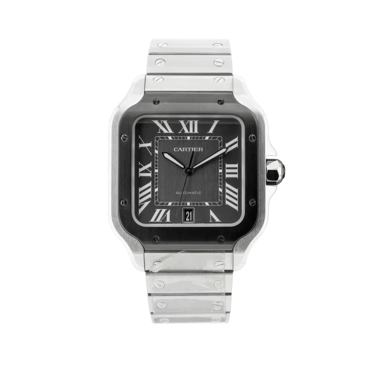 Cartier Santos WSSA0037 40mm Stainless steel Gray