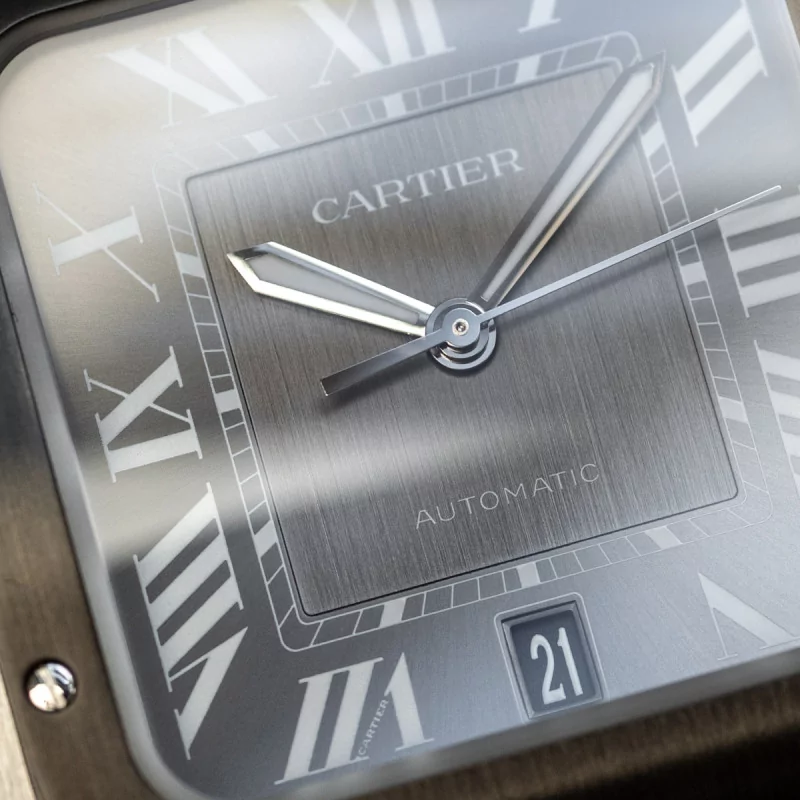 Cartier Santos WSSA0037 40mm Stainless steel Gray 3