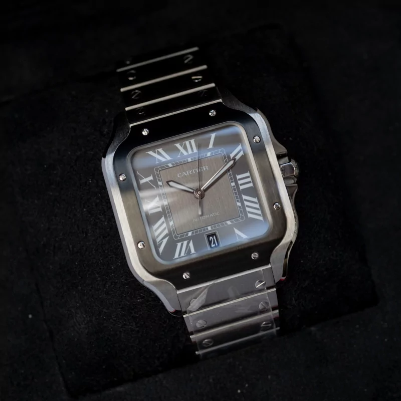 Cartier Santos WSSA0037 40mm Stainless steel Gray 7