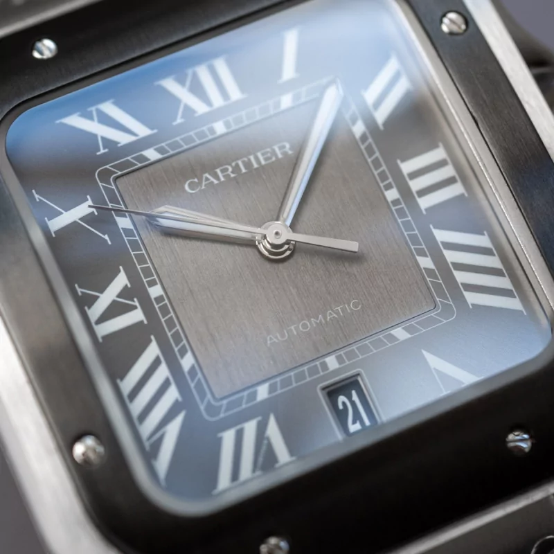 Cartier Santos WSSA0037 40mm Stainless steel Gray 8