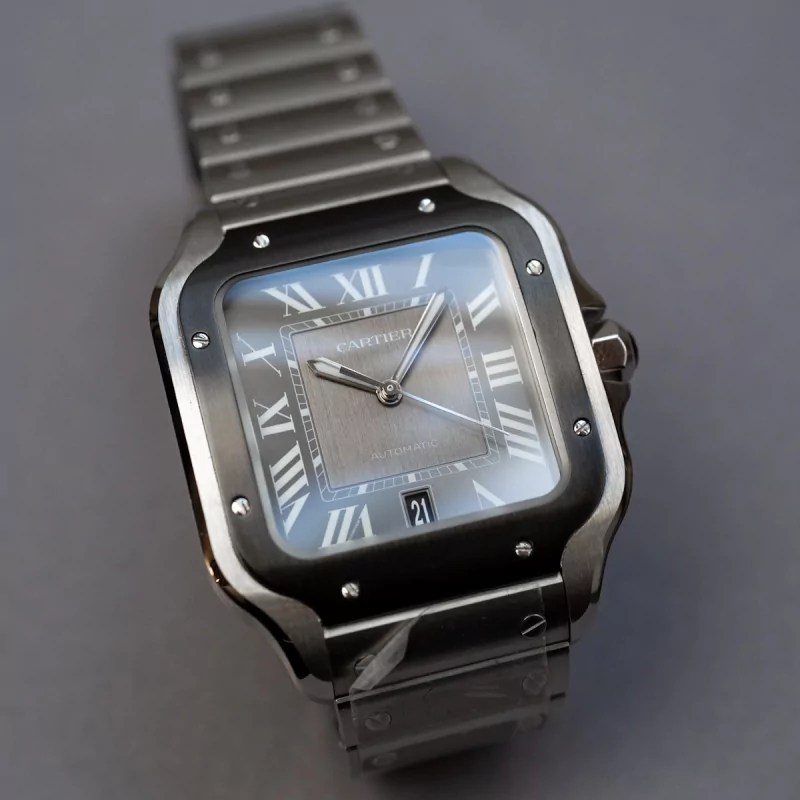 Cartier Santos WSSA0037 40mm Stainless steel Gray 9