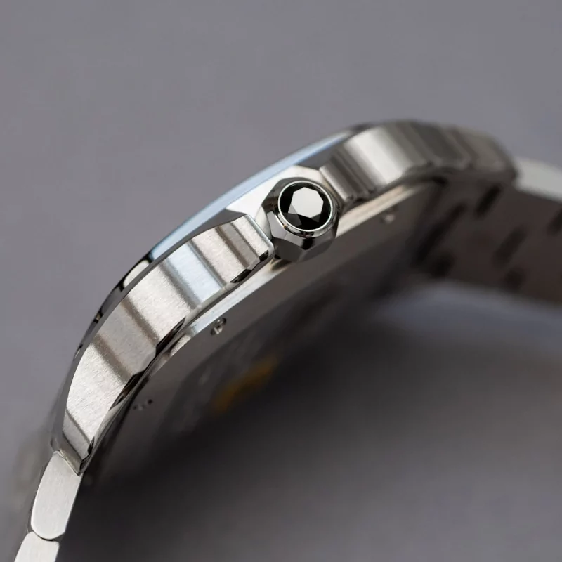 Cartier Santos WSSA0037 40mm Stainless steel Gray 11