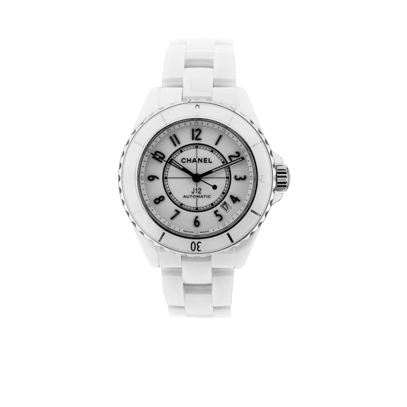 Chanel J12 H5700 38mm White ceramic White