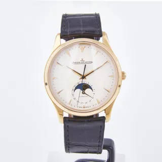 Jaeger-LeCoultre Master Ultra Thin Moon 176.2.64.S 18k rose gold Cream