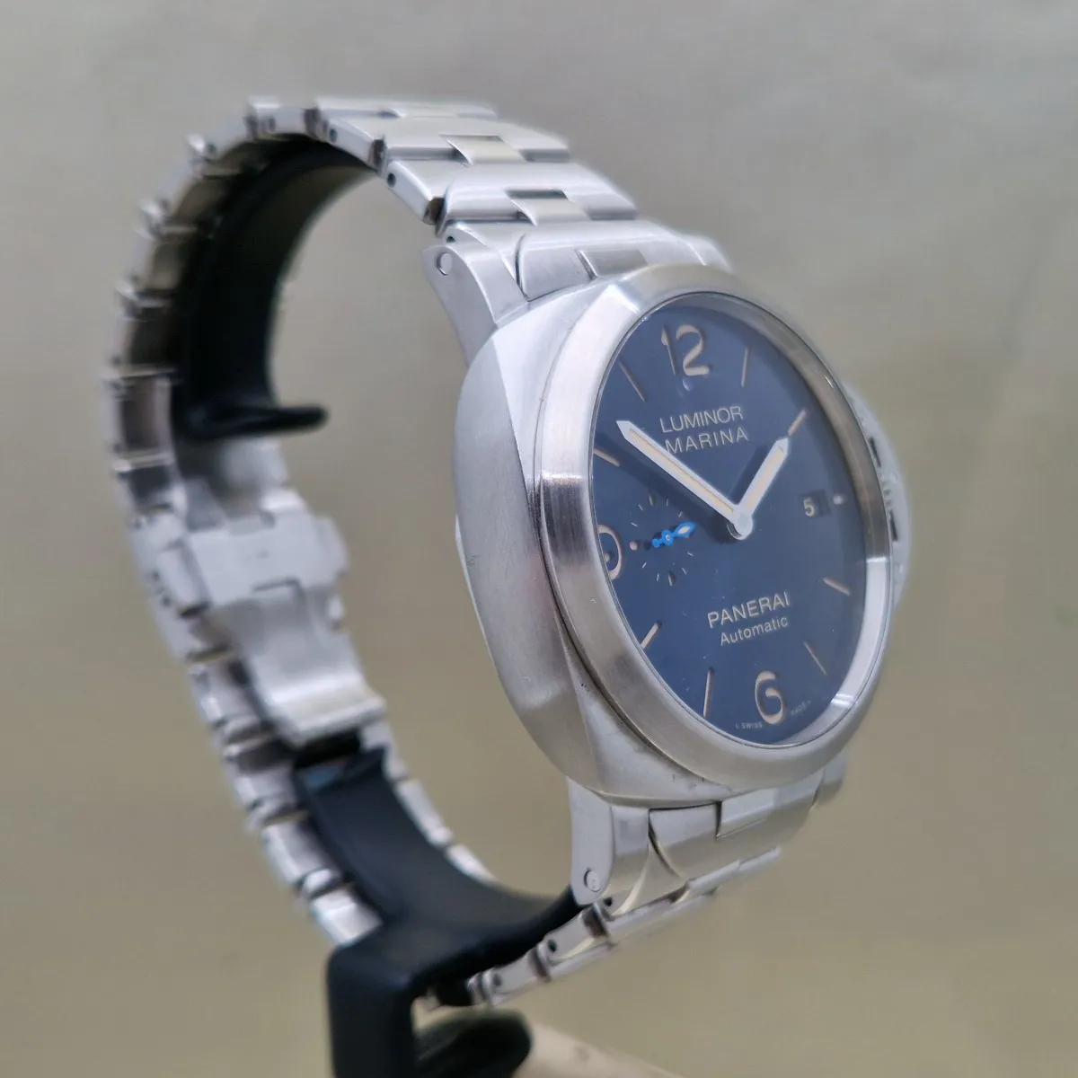 Panerai Luminor Marina Automatic PAM 01058 44mm ACCIAIO Blue 2