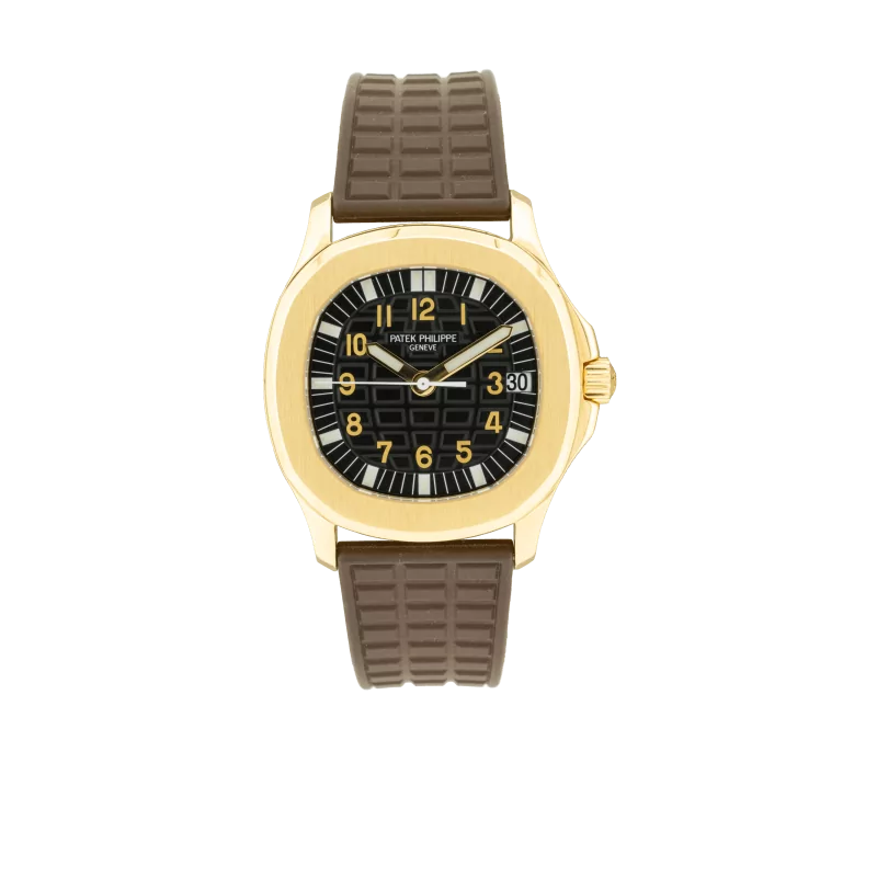 Patek Philippe Aquanaut 5066J 35.5mm Yellow gold Black