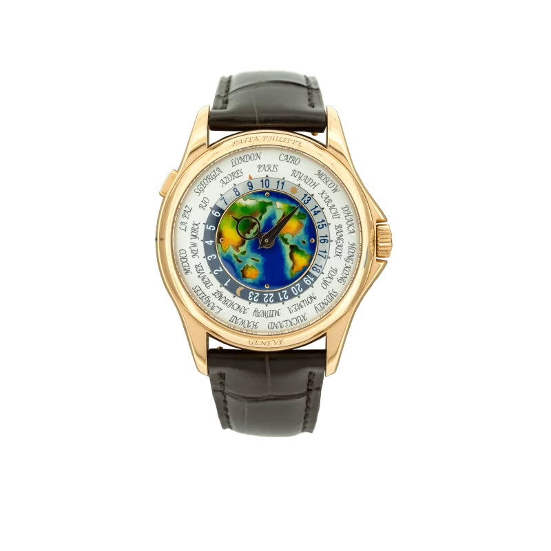 Patek Philippe World Time 5131R-001 39mm Rose gold Multi-color