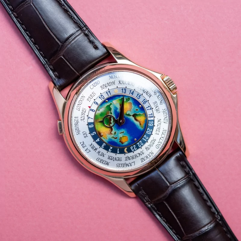 Patek Philippe World Time 5131R-001 39mm Rose gold Multi-color 1