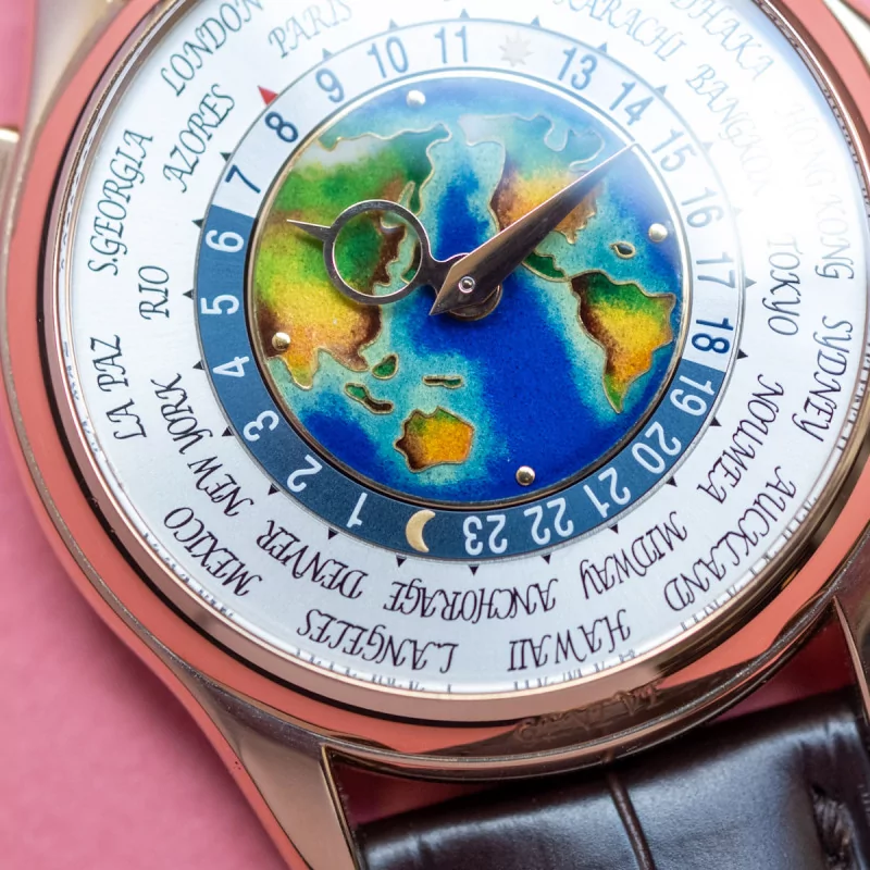 Patek Philippe World Time 5131R-001 39mm Rose gold Multi-color 2