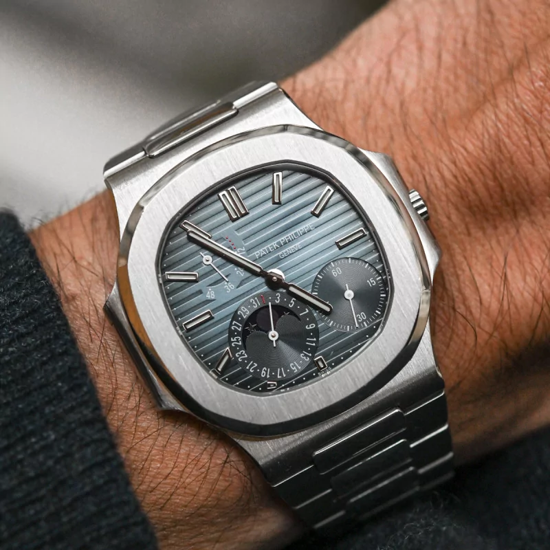 Patek Philippe Nautilus 3712 40mm Stainless steel Blue 7