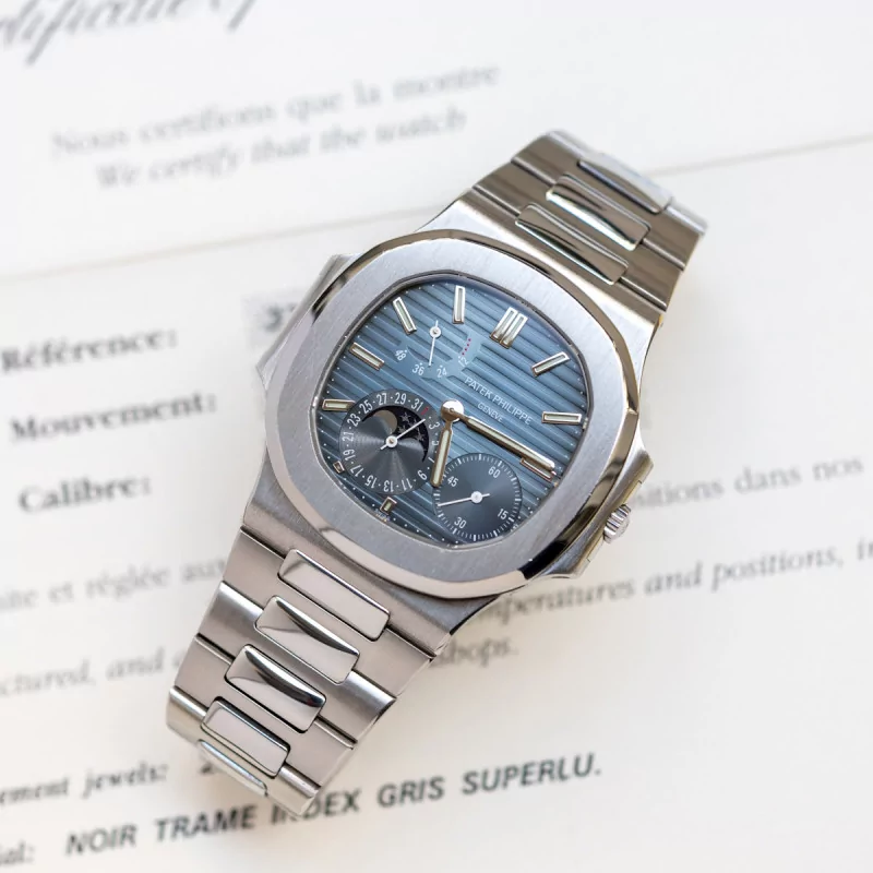 Patek Philippe Nautilus 3712 40mm Stainless steel Blue 8