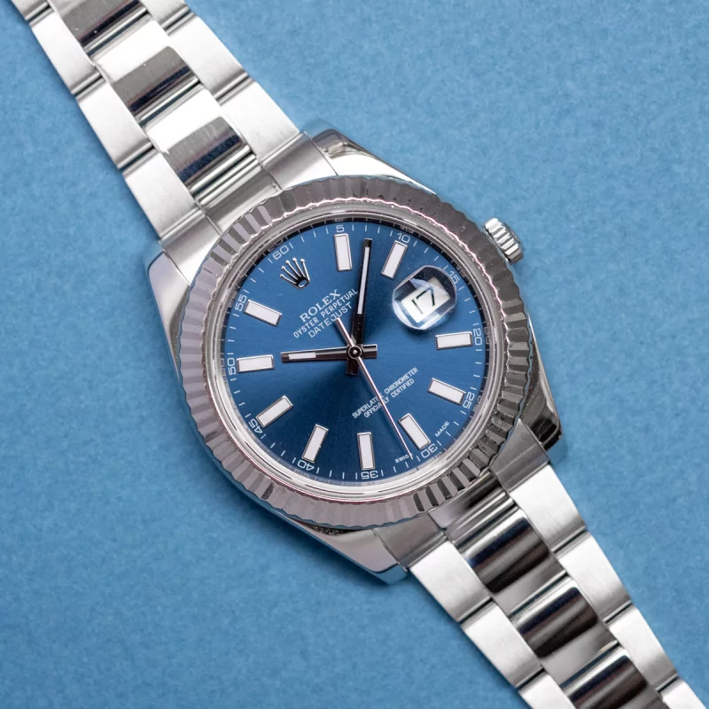 Rolex Datejust II 116334 41mm Stainless steel Blue 1