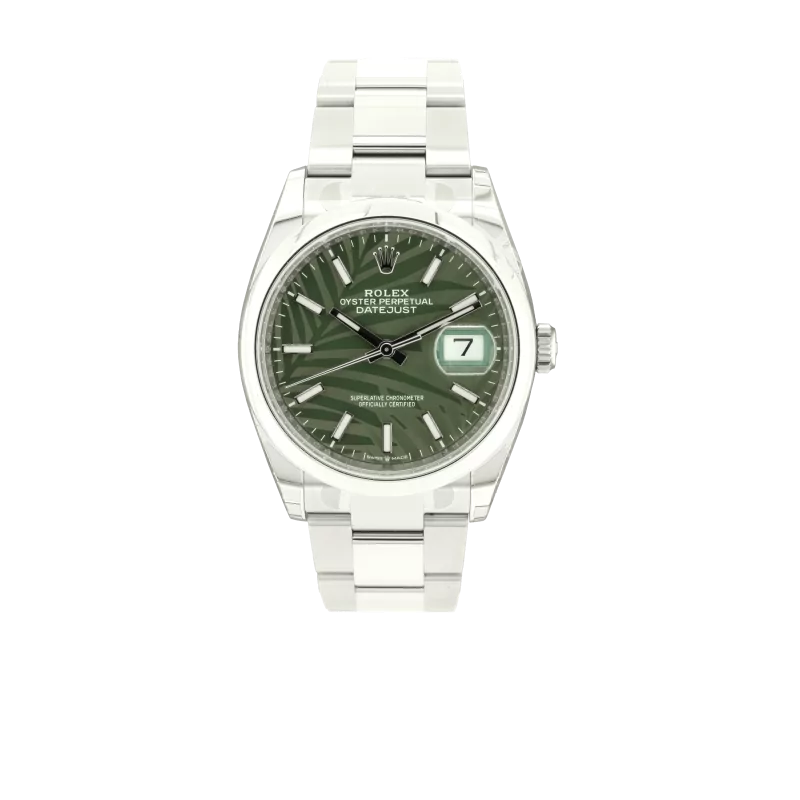 Rolex Datejust 36 126200 36mm Steel Green