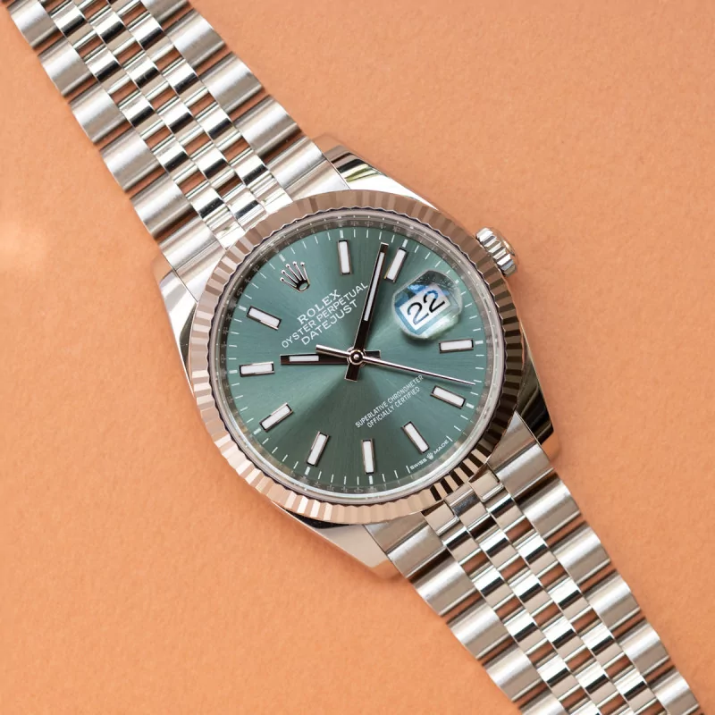 Rolex Datejust 36 126234 36mm Stainless steel Green 1