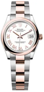 Rolex Datejust 31 278241-0001 Rose gold and Stainless steel White