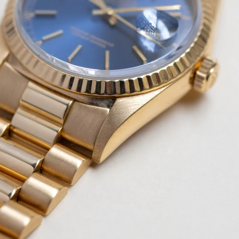 Rolex Day-Date 36 18238 36mm Yellow gold Blue 3