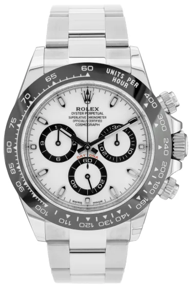 Rolex Daytona 116500 40mm Stainless steel White