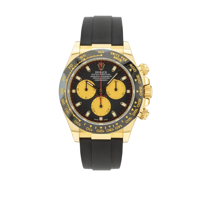 Rolex Daytona 116518LN 40mm Yellow gold Black and white