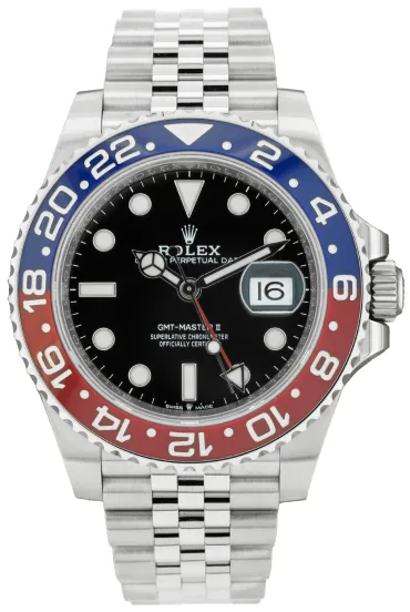 Rolex GMT-Master II 126710BLRO 40mm Stainless steel Black