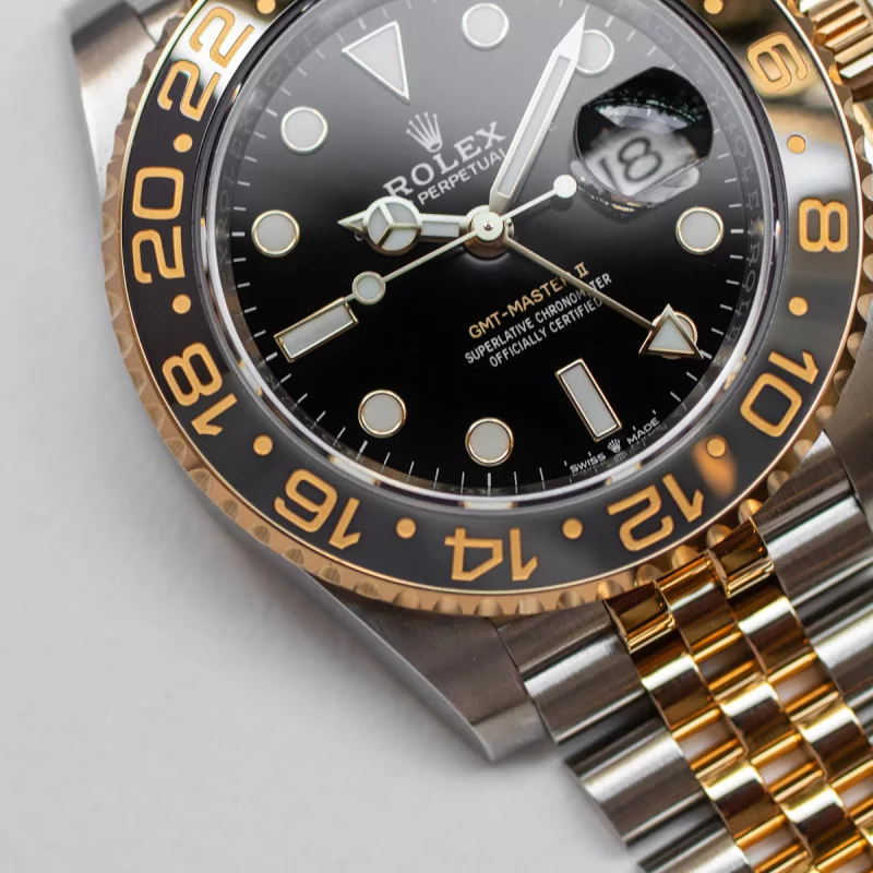 Rolex GMT-Master II 126713GRNR 40mm Yellow gold and Stainless steel Black 3