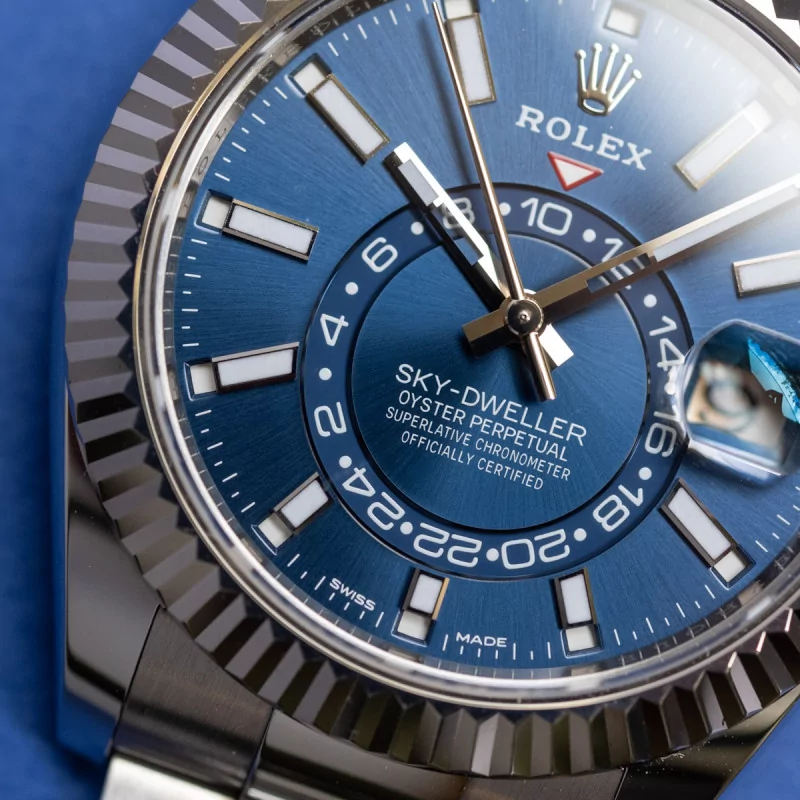 Rolex Sky-Dweller 326934 42mm Stainless steel Blue 8