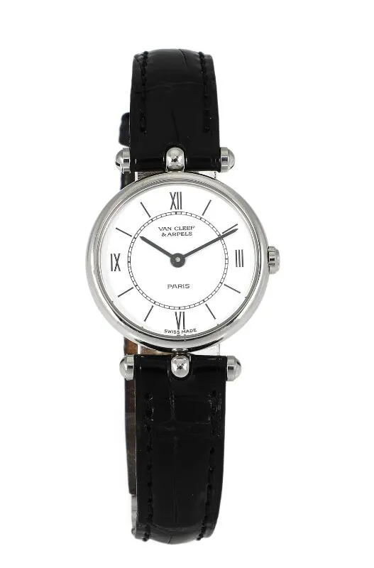 Van Cleef & Arpels Classique 053601 24.5mm Stainless steel White