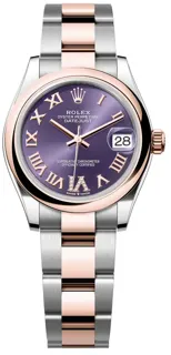 Rolex Datejust 31 278241-0019 Rose gold and Stainless steel Purple