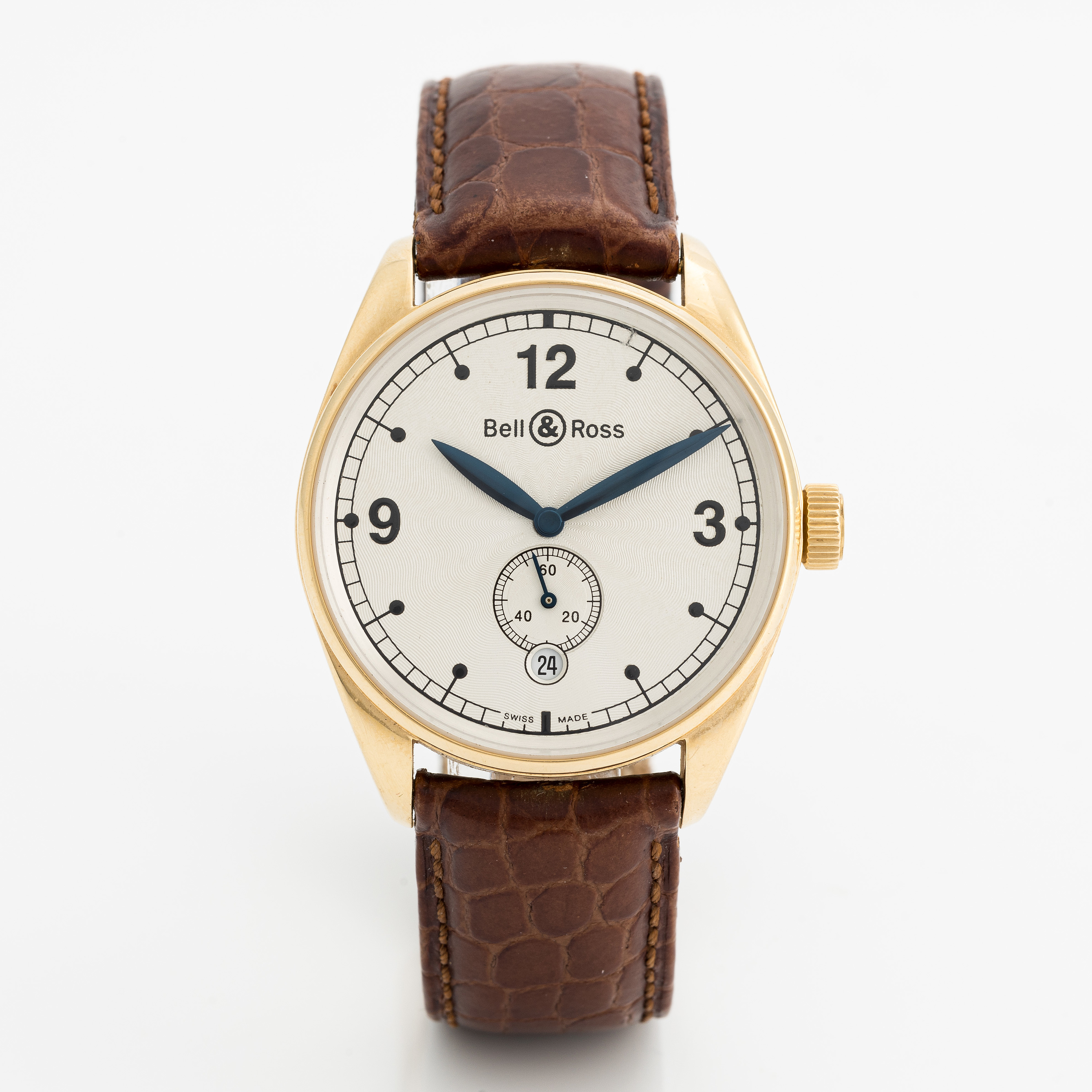 Bell & Ross Vintage 123 Yellow gold Cream 2005 | Curated