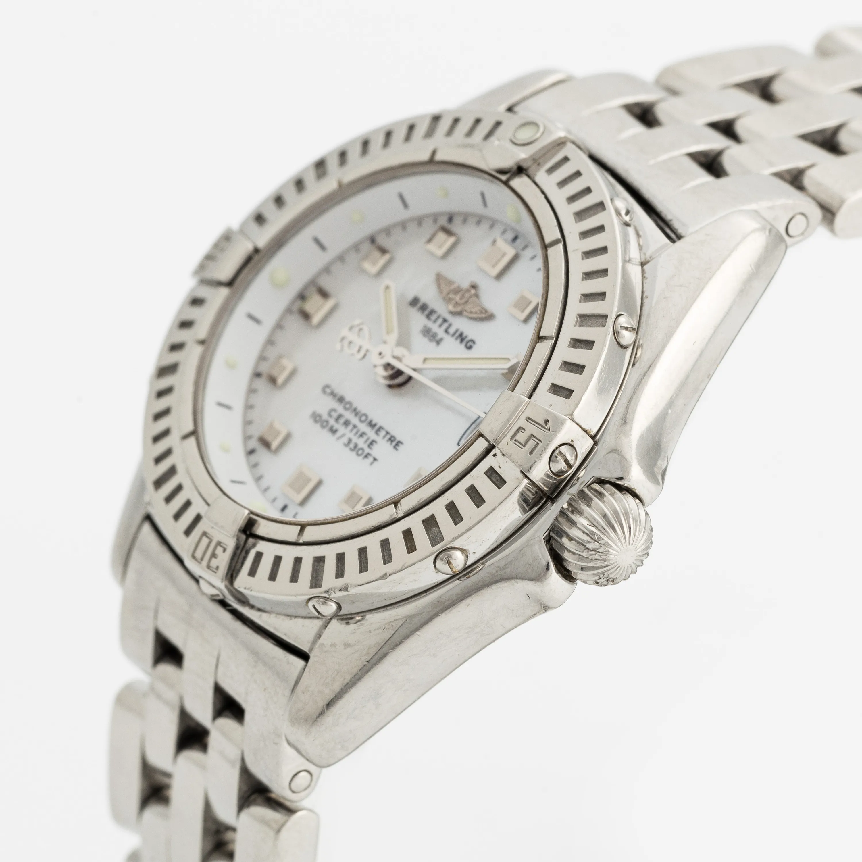 Breitling Callistino A72345 29mm Stainless steel Mother-of-pearl 1