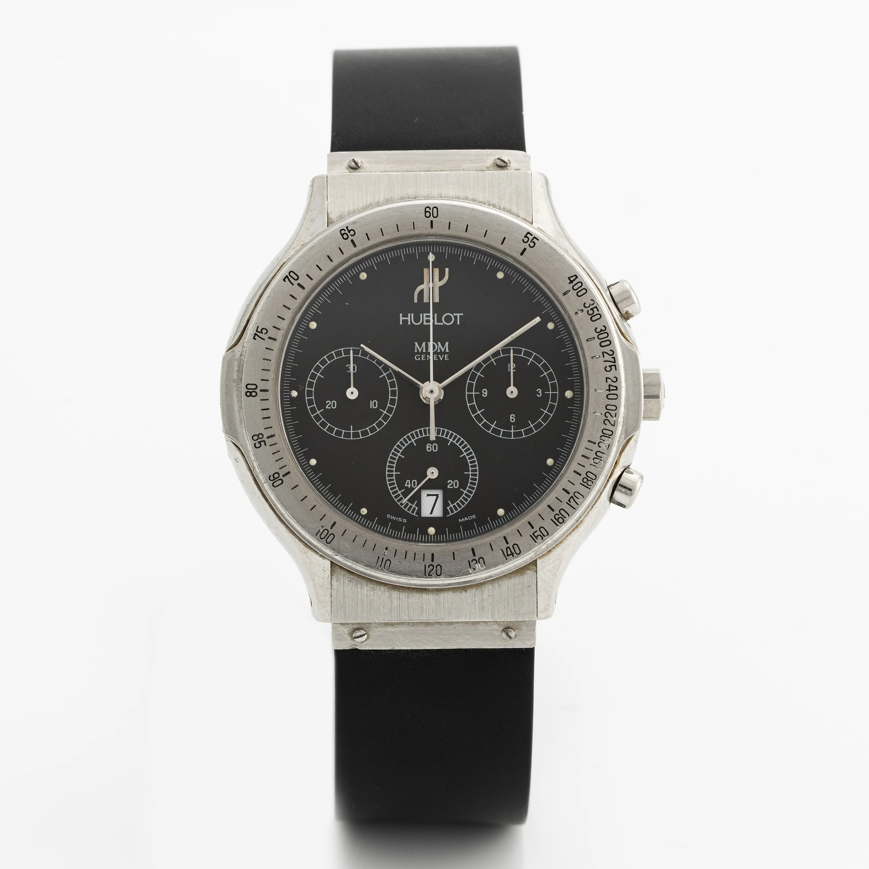 Hublot MDM 37mm Stainless steel Black