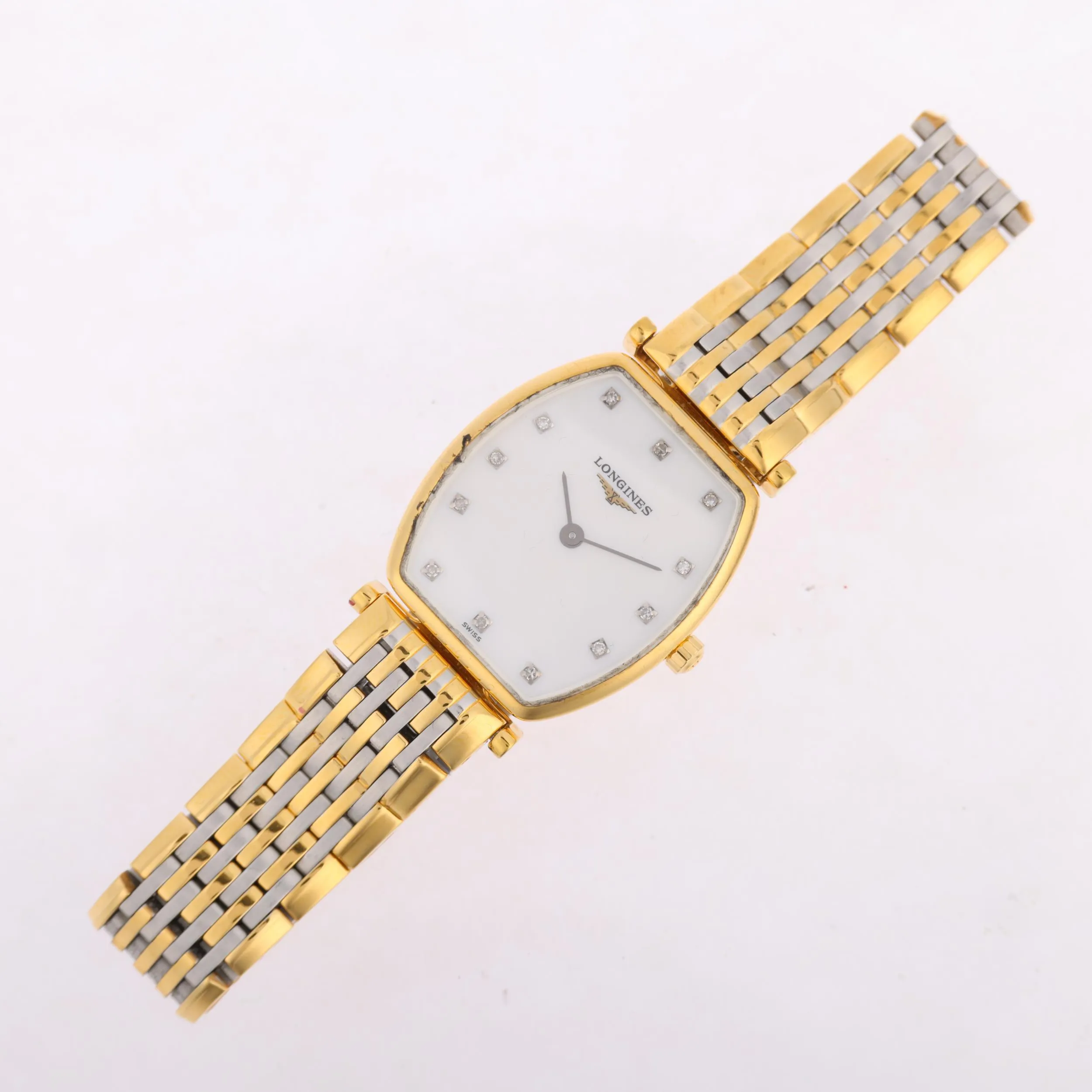 Longines La Grande Classique L4.205.2.87.7 22mm Gold plated stainless steel Mother-of-pearl 1